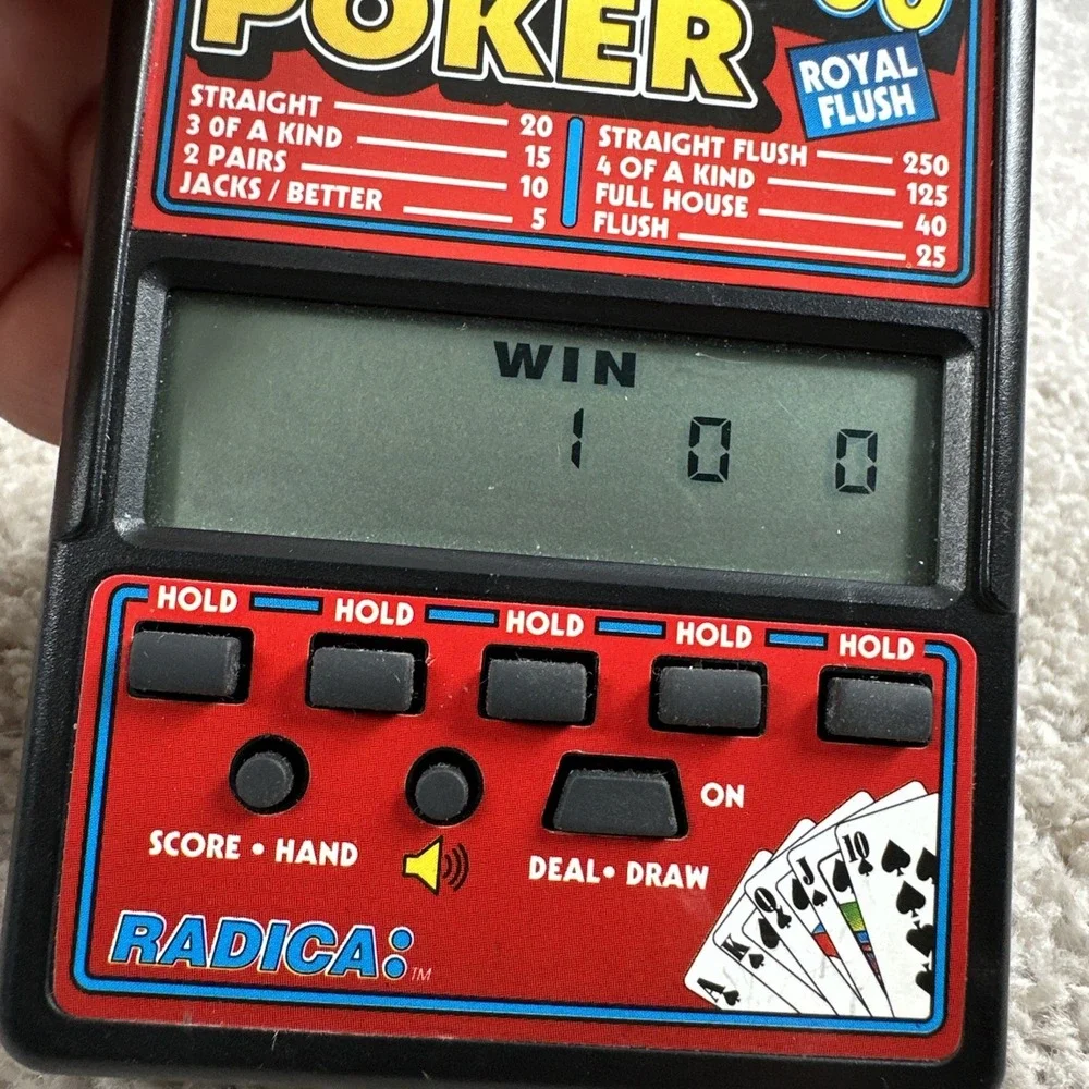 Radica handheld electronic